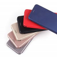 Чехол-книжка для HUAWEI P40 Lite E/9C BUSINESS темно-синий - фото