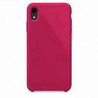 Купить Чехол-накладка для iPhone XS Max SILICONE CASE малиновый (36) оптом, в розницу в ОРЦ Компаньон