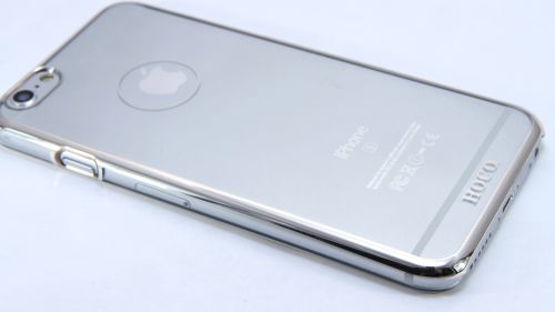 Чехол-накладка для iPhone 6/6S HOCO TRANSPARENT серебро оптом, в розницу Центр Компаньон фото 4