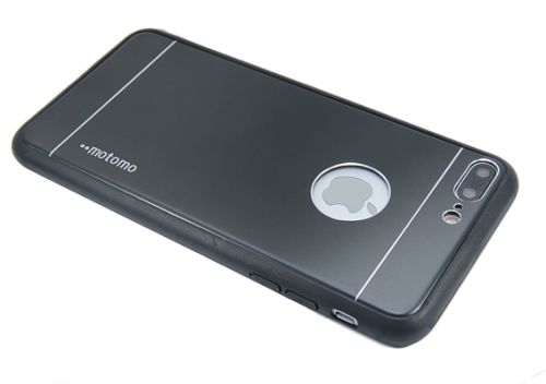 Чехол-накладка для iPhone 7/8 Plus MOTOMO Metall+TPU черный оптом, в розницу Центр Компаньон фото 3