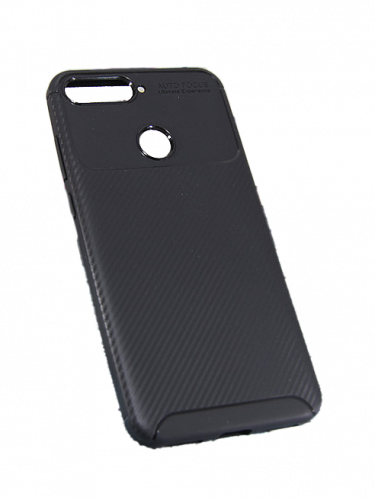 Чехол-накладка для HUAWEI Honor 7A Pro/Y6 Prime 2018 BECATION BEETLES CARBON TPU ANTISHOCK черный - оптовая продажа Чехол-накладка для HUAWEI Honor 7A Pro/Y6 Prime 2018 BECATION BEETLES CARBON TPU ANTISHOCK черный - фото