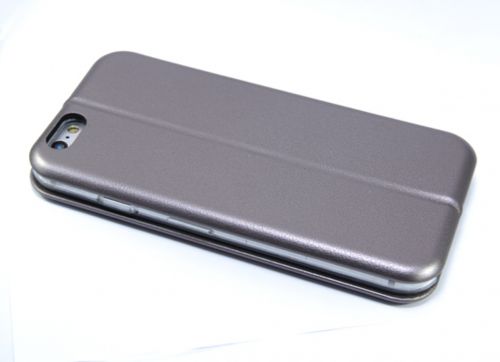 Чехол-книжка для iPhone 6/6S BUSINESS TWO WINDOW серый - оптовая продажа фото 3 Чехол-книжка для iPhone 6/6S BUSINESS TWO WINDOW серый - фото фото 3