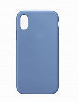 Чехол-накладка для iPhone XR VEGLAS SILICONE CASE закрытый синий (3) - фото