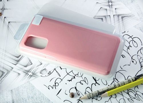 Чехол-накладка для Samsung G980F S20 SILICONE CASE розовый (4) оптом, в розницу Центр Компаньон