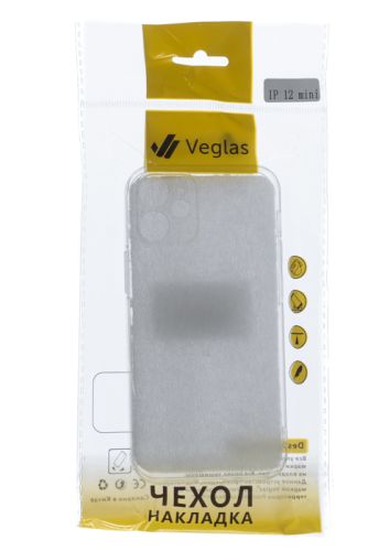 Чехол-накладка для iPhone 12 Mini VEGLAS Air Защита камеры прозрачный оптом, в розницу Центр Компаньон фото 3