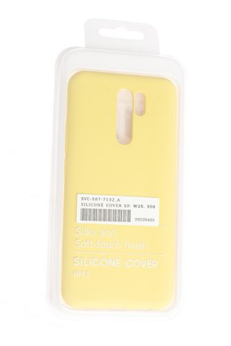 Чехол-накладка для XIAOMI Redmi 9 SILICONE CASE NL OP закрытый желтый (20) оптом, в розницу Центр Компаньон фото 4
