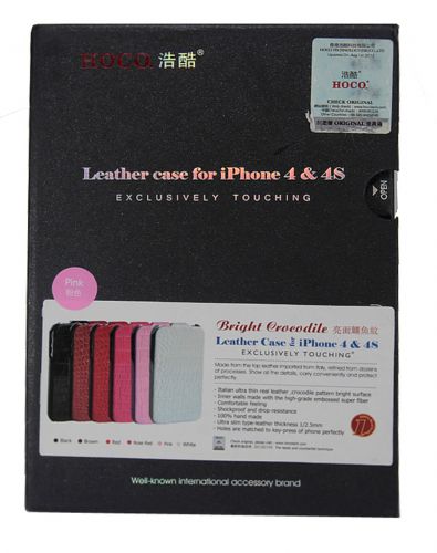 Чехол-книжка для iPhone 5/5S HOCO HI-L012 DUKE белый - фото фото 5