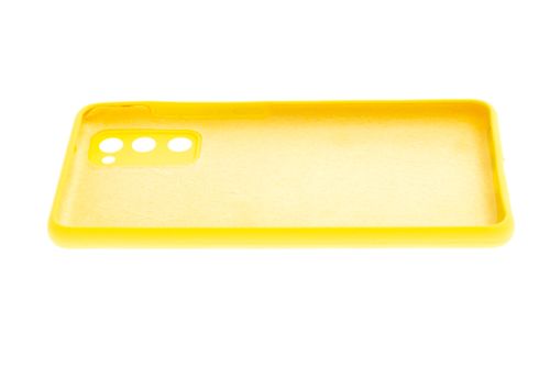 Чехол-накладка для Samsung G780F S20 FE SILICONE CASE NL OP закрытый желтый (20) оптом, в розницу Центр Компаньон фото 3