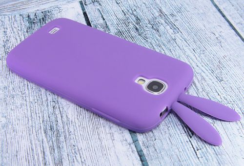 Чехол-накладка для Samsung i9500 S4 001935 RABITO фиолетовый - фото