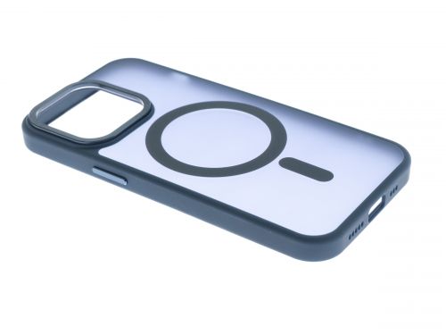 Чехол-накладка для iPhone 13 Pro VEGLAS Fog Magnetic темно-синий - оптовая продажа фото 2 Чехол-накладка для iPhone 13 Pro VEGLAS Fog Magnetic темно-синий - фото фото 2