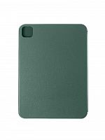 Чехол-подставка для iPad PRO 11 2024 EURO 1:1 VEGLAS кожа хвойно-зеленый - фото