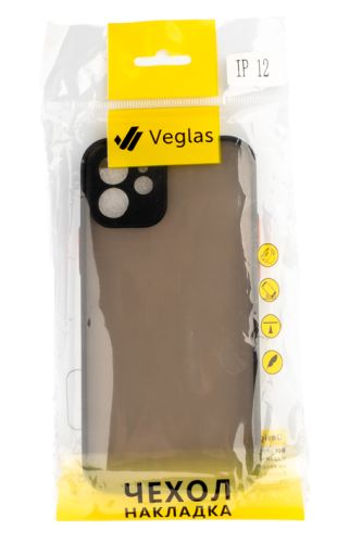 Чехол-накладка для iPhone 12 VEGLAS Fog черный оптом, в розницу Центр Компаньон фото 3