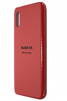 Купить Чехол-накладка для XIAOMI Redmi 9A SILICONE CASE закрытый красный (1) оптом, в розницу в ОРЦ Компаньон