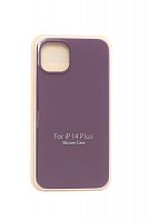 Купить Чехол-накладка для iPhone 14 Plus VEGLAS SILICONE CASE NL закрытый фиолетовый (45) оптом, в розницу в ОРЦ Компаньон