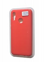 Купить Чехол-накладка для HUAWEI P Smart 2019 VEGLAS SILICONE CASE закрытый красный (1) оптом, в розницу в ОРЦ Компаньон