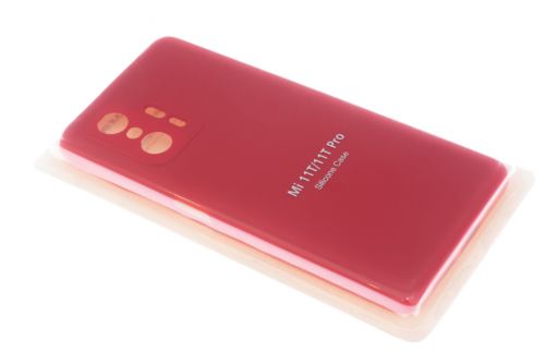 Чехол-накладка для XIAOMI Mi 11T VEGLAS SILICONE CASE закрытый красный (1) - оптовая продажа фото 2 Чехол-накладка для XIAOMI Mi 11T VEGLAS SILICONE CASE закрытый красный (1) - фото фото 2