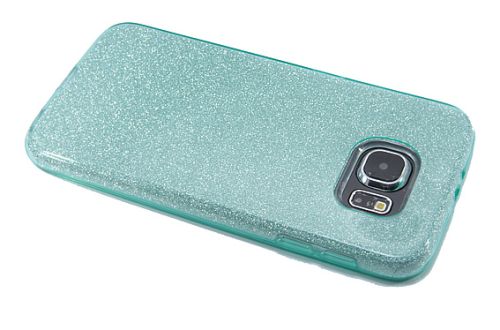 Чехол-накладка для Samsung G920 S6 JZZS Shinny 3в1 TPU зеленая оптом, в розницу Центр Компаньон фото 3