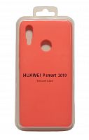 Чехол-накладка для HUAWEI Honor 10 Lite/P Smart 2019 SILICONE CASE ярко-розовый (12)															 - фото