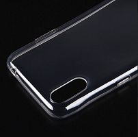 Чехол-накладка для Samsung A015F A01 FASHION TPU пакет прозрачный - фото