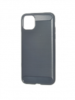 Купить Чехол-накладка для iPhone 11 Pro Max BECATION CARBON FIBER TPU ANTISHOCK черный оптом, в розницу в ОРЦ Компаньон
