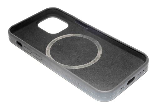Чехол-накладка для iPhone 12 Mini SILICONE TPU NL поддержка MagSafe черный коробка оптом, в розницу Центр Компаньон фото 3