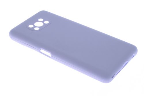 Чехол-накладка для XIAOMI Poco X3 NFC SILICONE CASE OP закрытый сиреневый (13) - оптовая продажа фото 2 Чехол-накладка для XIAOMI Poco X3 NFC SILICONE CASE OP закрытый сиреневый (13) - фото фото 2