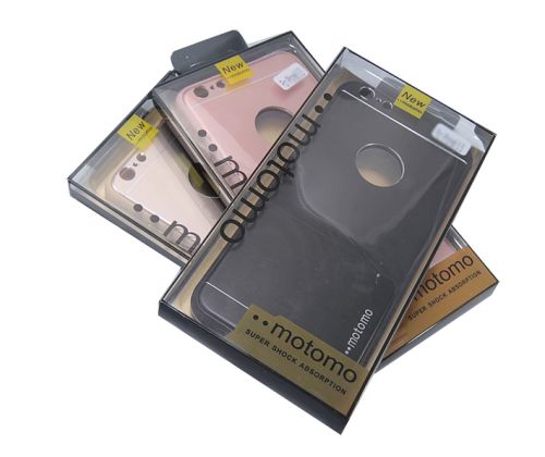Чехол-накладка для iPhone 7/8/SE MOTOMO Metall+TPU розовое золото оптом, в розницу Центр Компаньон фото 2