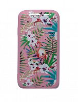 Купить Чехол-накладка для Samsung J105 FASHION Розовое TPU стразы Вид 5 оптом, в розницу в ОРЦ Компаньон