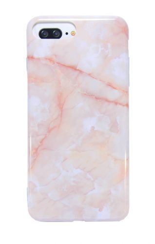 Чехол-накладка для iPhone 7/8 Plus OY МРАМОР TPU 005 бежевый - фото