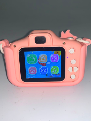 Детская игрушка фотоаппарат X2 Unicorn розовый оптом, в розницу Центр Компаньон фото 3