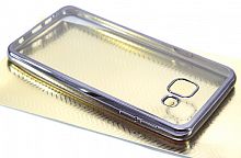 Купить Чехол-накладка для Samsung A320F A3 РАМКА TPU серебро  оптом, в розницу в ОРЦ Компаньон