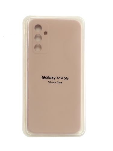 Чехол-накладка для Samsung A145 A14 VEGLAS SILICONE CASE закрытый светло-розовый (18) - оптовая продажа Чехол-накладка для Samsung A145 A14 VEGLAS SILICONE CASE закрытый светло-розовый (18) - фото