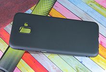 Чехол-накладка для Samsung J610 J6 plus/J6 Prime FASHION TPU матовый черный - фото