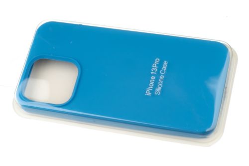 Чехол-накладка для iPhone 13 Pro SILICONE CASE закрытый синий (3) оптом, в розницу Центр Компаньон фото 2