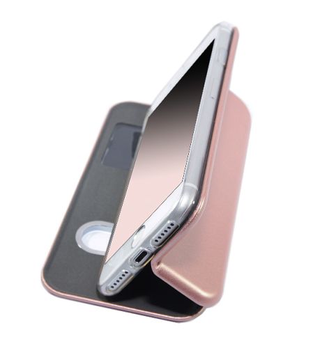 Чехол-книжка для Samsung G955F S8 Plus BUSINESS TWO WINDOW розовое золото оптом, в розницу Центр Компаньон фото 4