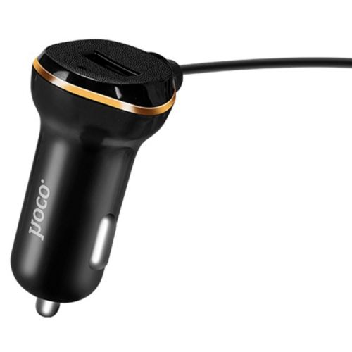 АЗУ Lightning 8Pin 3.4А HOCO Z14 + USB порт черный - оптовая продажа АЗУ Lightning 8Pin 3.4А HOCO Z14 + USB порт черный - фото