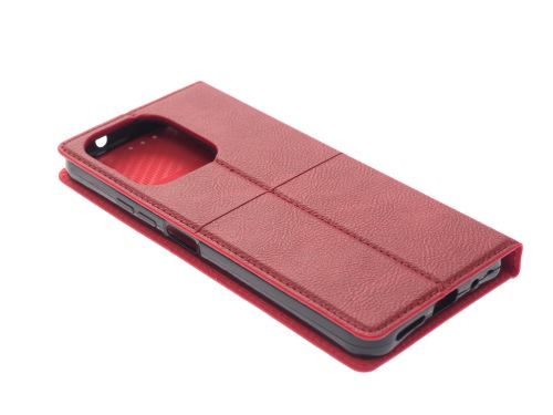 Чехол-книжка для XIAOMI Redmi 13/Poco M6 4G VEGLAS RICH красный - фото фото 3