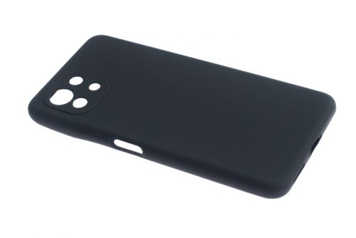 Чехол-накладка для XIAOMI Mi 11 Lite SILICONE CASE NL OP закрытый черный (3) - оптовая продажа фото 2 Чехол-накладка для XIAOMI Mi 11 Lite SILICONE CASE NL OP закрытый черный (3) - фото фото 2