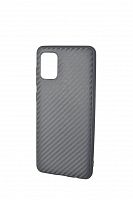 Чехол-накладка для Samsung A315F A31 CARBON TPU черный - фото