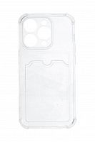 Чехол-накладка для iPhone 14 Pro VEGLAS Air Pocket прозрачный - фото