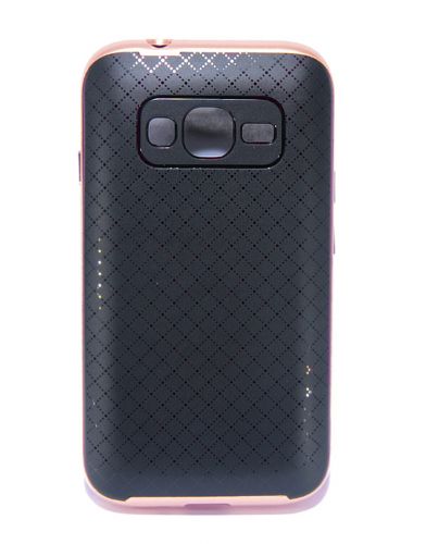 Чехол-накладка для Samsung J106 J1 mini Prime GRID CASE TPU+PC розовое золото - оптовая продажа Чехол-накладка для Samsung J106 J1 mini Prime GRID CASE TPU+PC розовое золото - фото