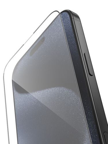 Защитное стекло для iPhone 16 Pro Max HOCO G5 Silk screen HD черный - фото фото 3