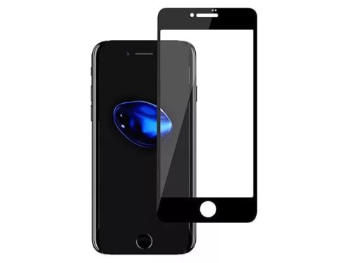 Защитное стекло для iPhone 7/8 Plus 5D пакет черный оптом, в розницу Центр Компаньон
