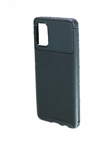 Чехол-накладка для HUAWEI P40 BECATION BEETLES CARBON TPU ANTISHOCK черный - фото