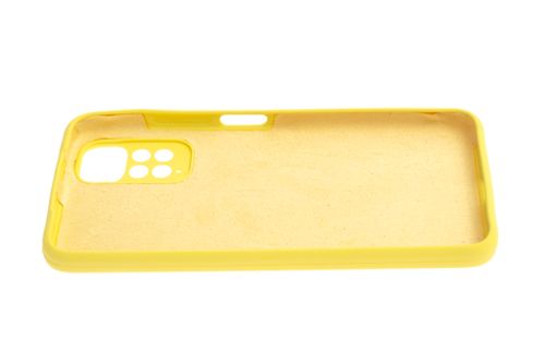 Чехол-накладка для XIAOMI Redmi Note 11S SILICONE CASE NL OP закрытый желтый (20) оптом, в розницу Центр Компаньон фото 3