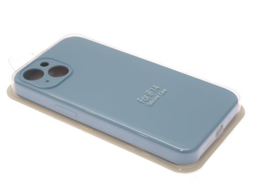 Чехол-накладка для iPhone 14 VEGLAS SILICONE CASE Защита камеры сиренево-голубой (5) - оптовая продажа фото 3 Чехол-накладка для iPhone 14 VEGLAS SILICONE CASE Защита камеры сиренево-голубой (5) - фото фото 3