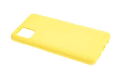 Чехол-накладка для Samsung A515F A51 SILICONE CASE NL OP закрытый желтый (20) оптом, в розницу Центр Компаньон фото 2