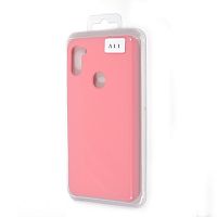 Чехол-накладка для Samsung A115 A11 SILICONE CASE NL розовый (4) - фото