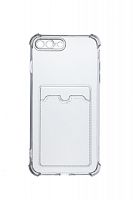Купить Чехол-накладка для iPhone 7/8 Plus VEGLAS Air Pocket черно-прозрачный оптом, в розницу в ОРЦ Компаньон