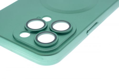 Чехол-накладка для iPhone 15 Pro Max VEGLAS Lens Magnetic зеленый оптом, в розницу Центр Компаньон фото 3